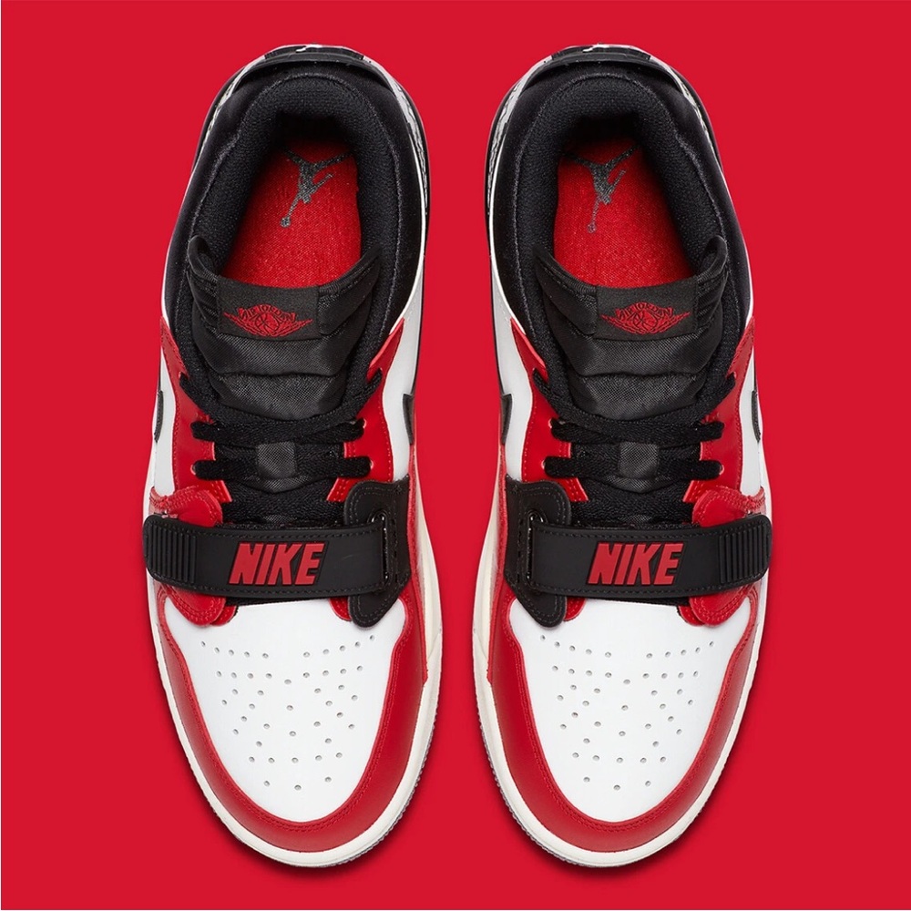 Nike Air Jordan Legacy 312 Low Chicago Varsity Red Black CD7069-106 Mens 11 NWHB - Picture 3 of 6